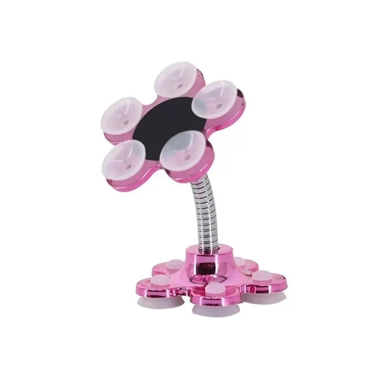 0661 Phone Holder, 360°Rotatable Phone Stand Multi-Function Double-Sided Suction Cup Mobile Phone Holder vip stand