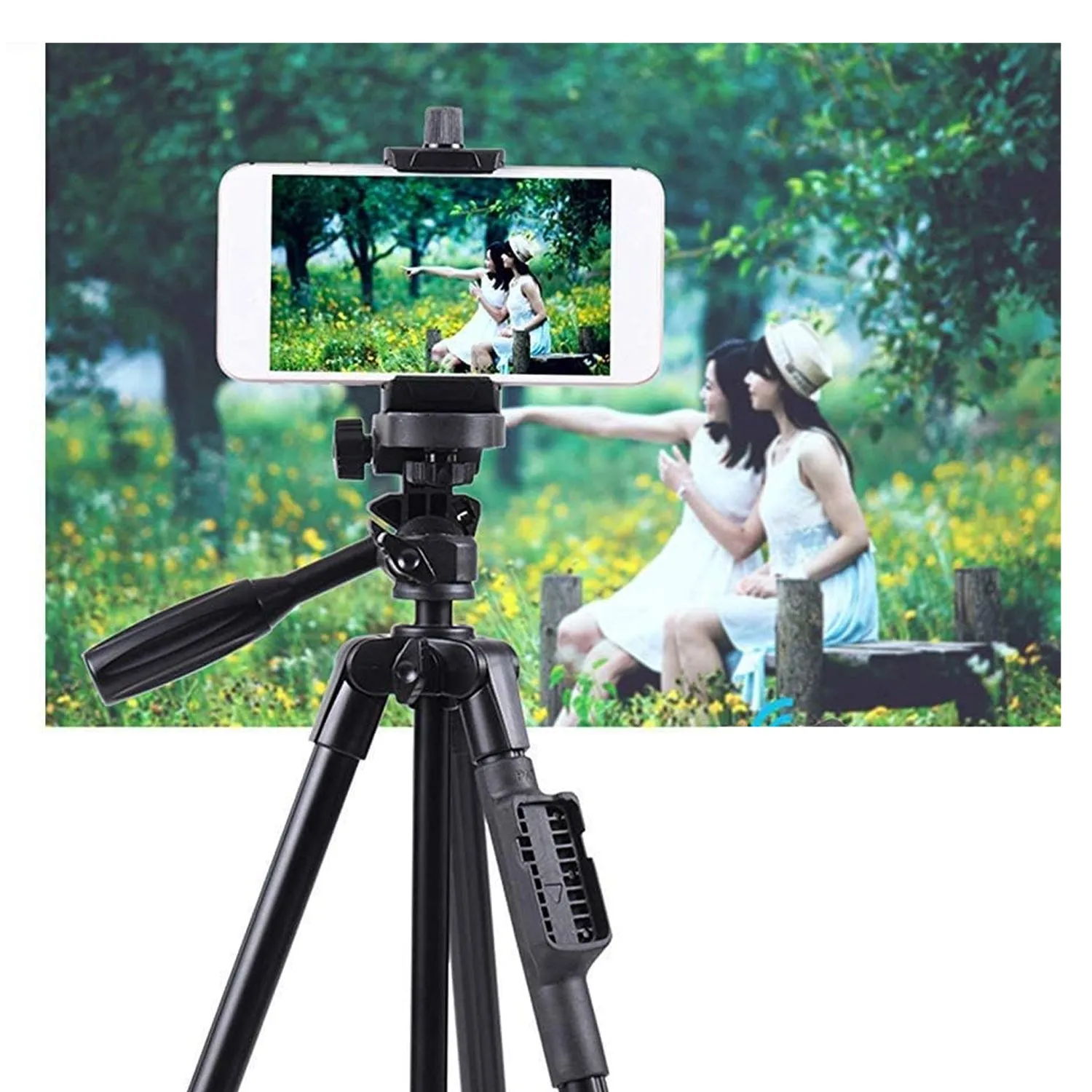 1466 Aluminum Alloy Tripod 3120A Stand Holder for Mobile Phones & Camera Tripod Kit