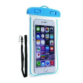 601 Waterproof Mobile Pouch (6.2 inch , Random Colour)