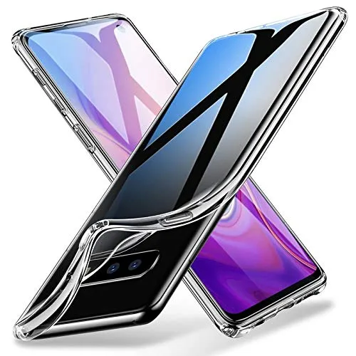 Betron Clear Silicone Case Back Cover for Samsung Galaxy S10 Anti-Scratch Phone Case