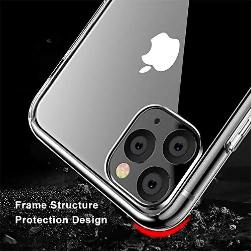 Betron iPhone 12 Crystal Clear Case Shockproof Anti-Scratch Phone Cover Case