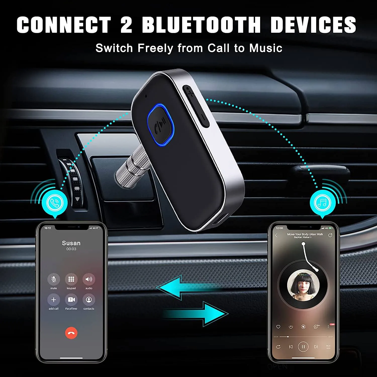 Bluetooth 5.0 Receiver for Car