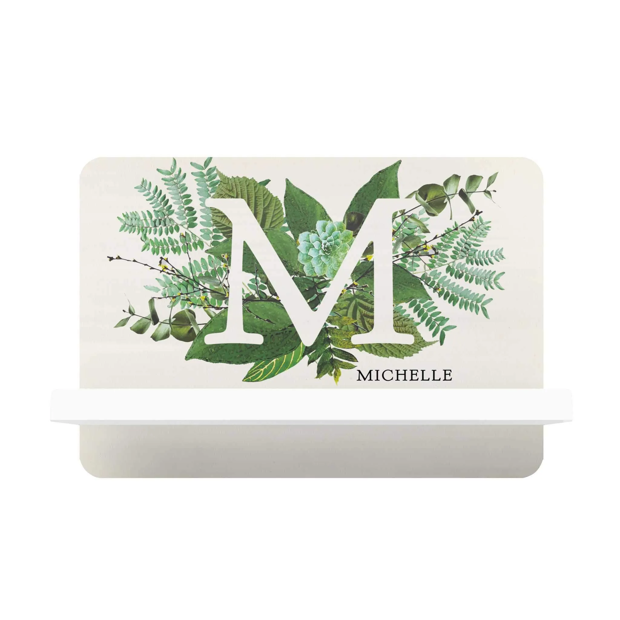 Botanical Monogram Cellphone Holder