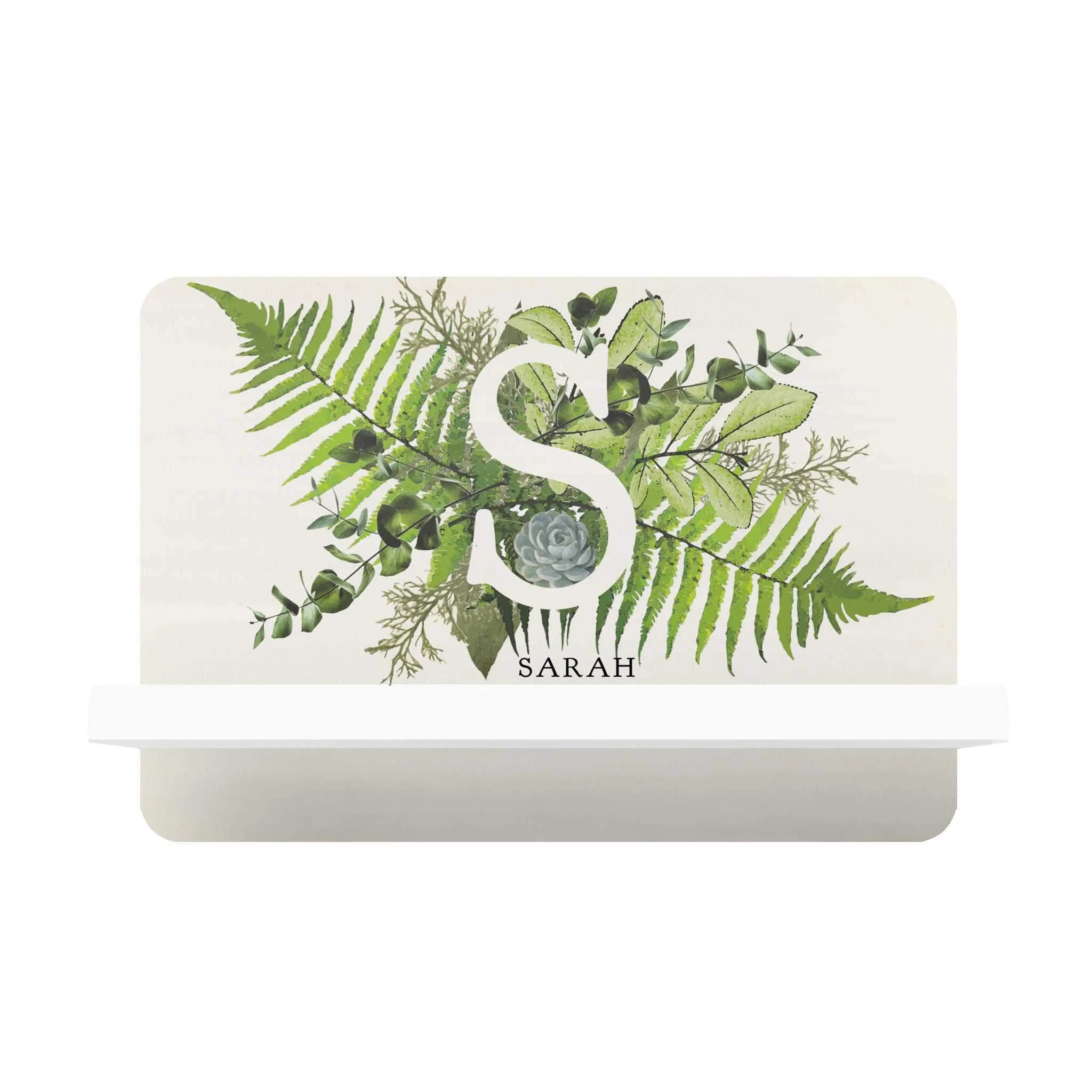 Botanical Monogram Cellphone Holder