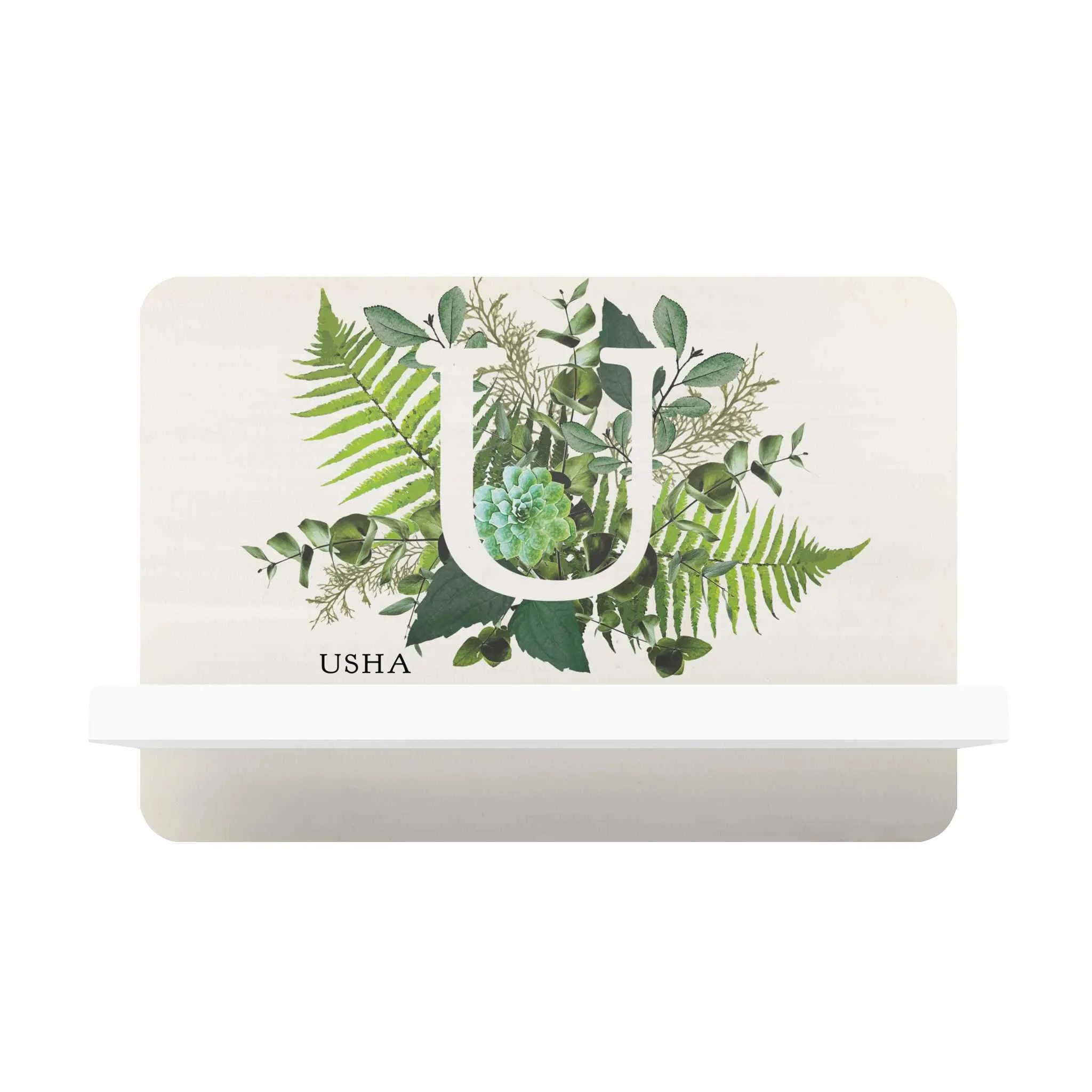 Botanical Monogram Cellphone Holder