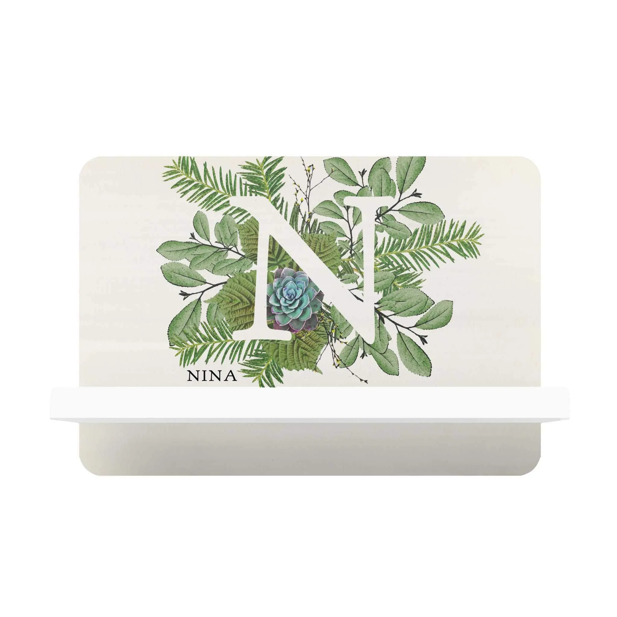 Botanical Monogram Cellphone Holder