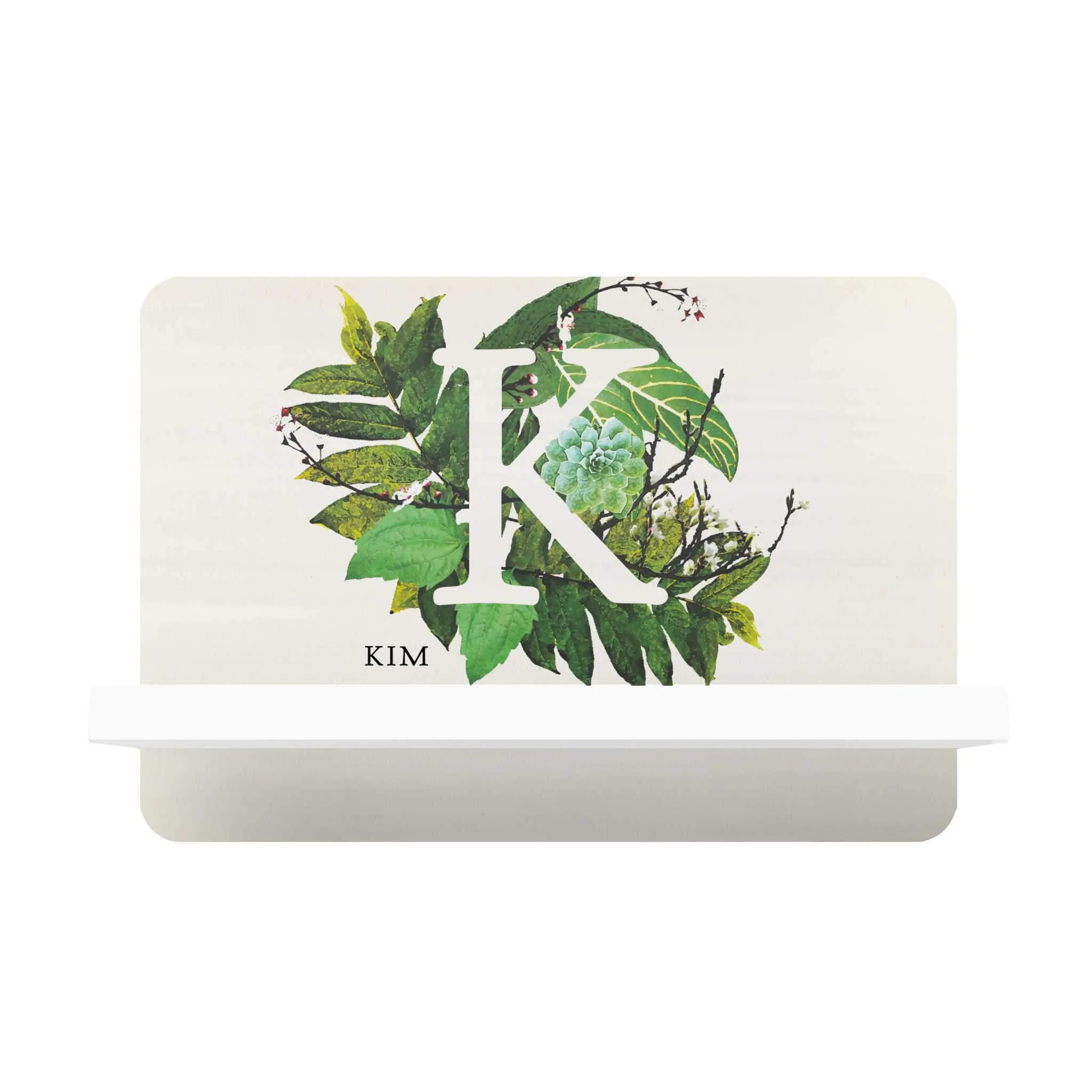 Botanical Monogram Cellphone Holder