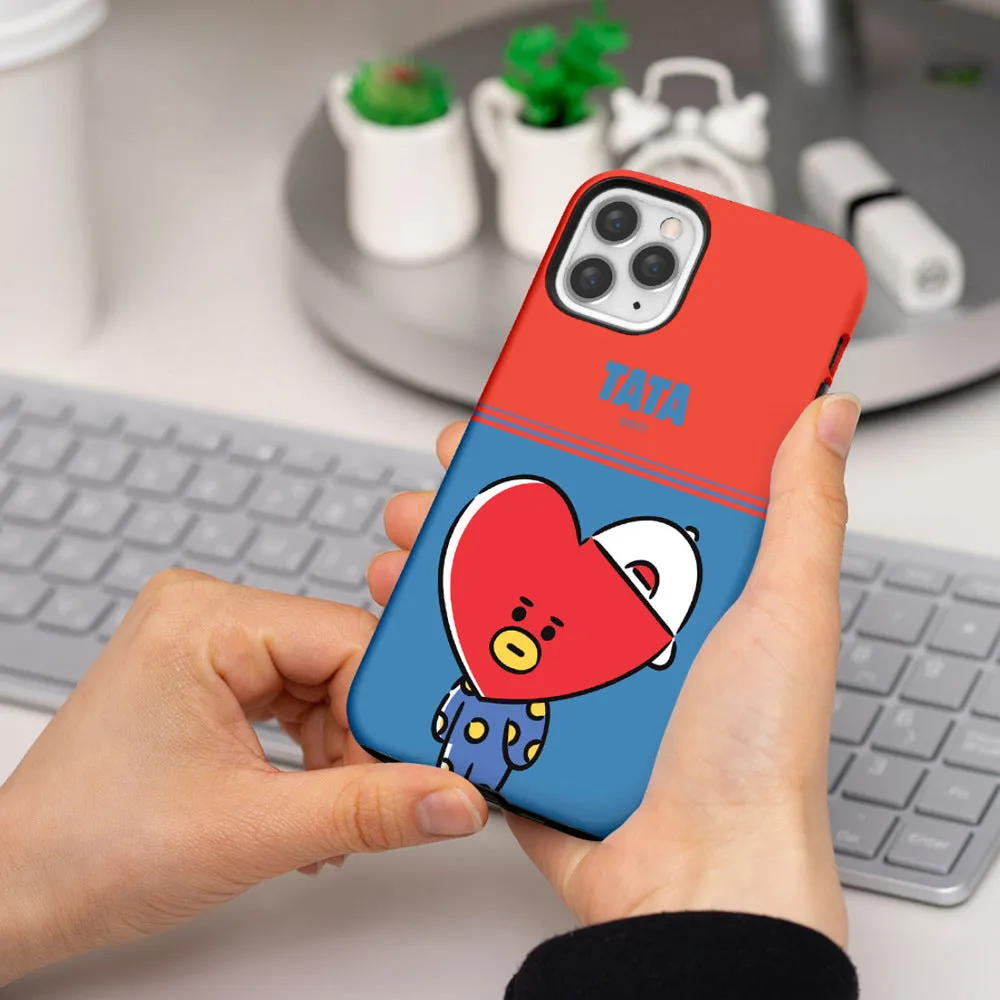 BT21 Play Dual Layer TPU PC Shockproof Guard Up Combo Case Cover