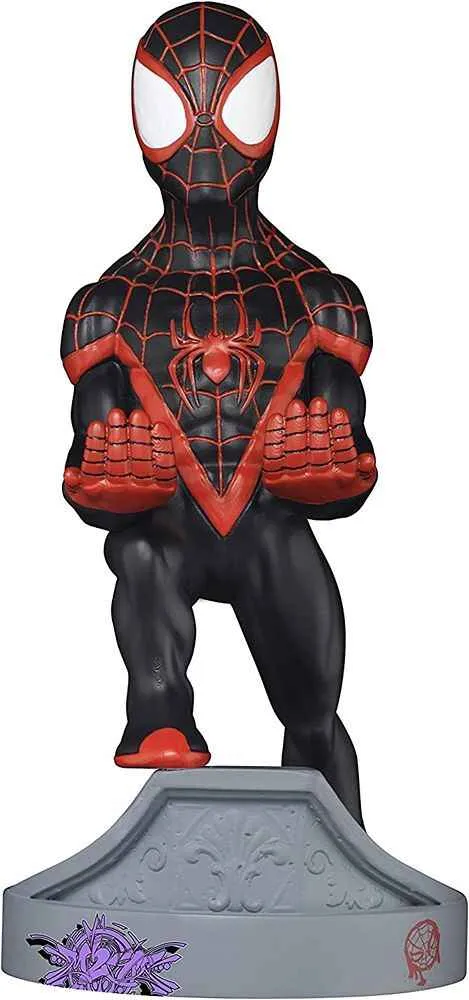 Cable Guys - Marvel Spider-Man Miles Morales Mobile Phone and Controller Holder/Charger