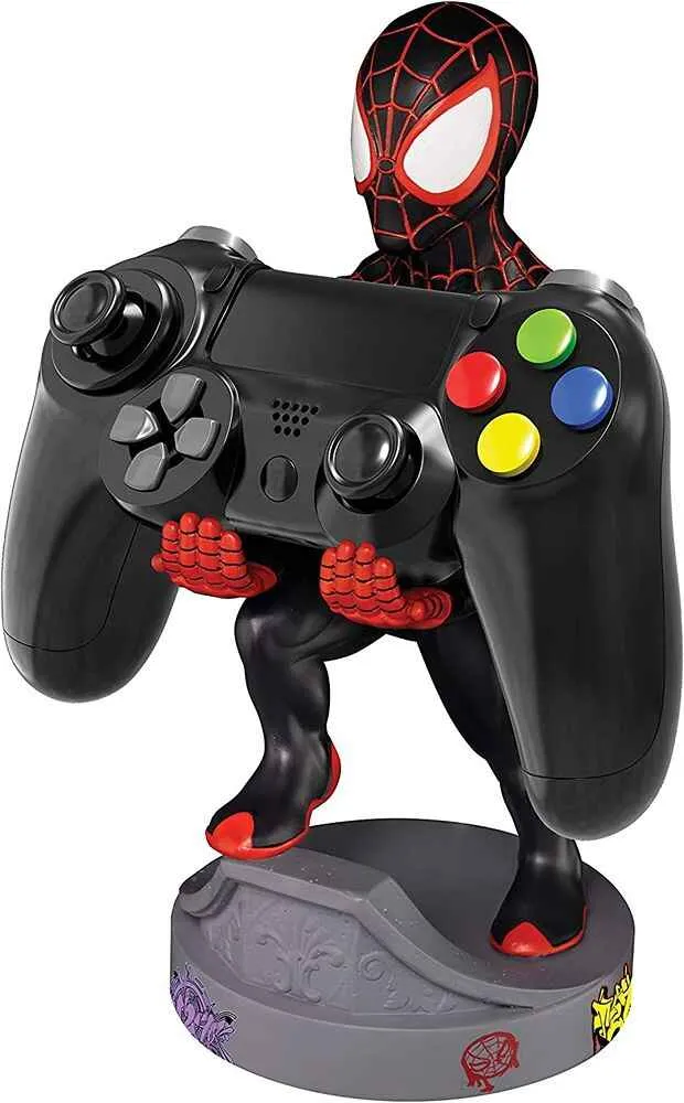 Cable Guys - Marvel Spider-Man Miles Morales Mobile Phone and Controller Holder/Charger