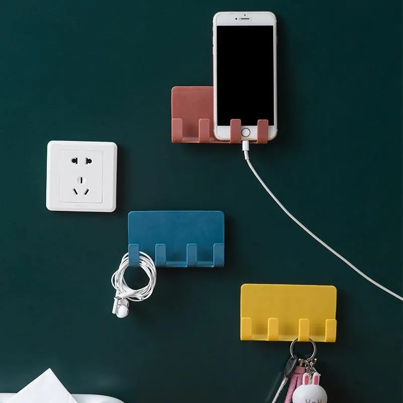 Colored Handy Pastel Cable Organizer and Phone Holder