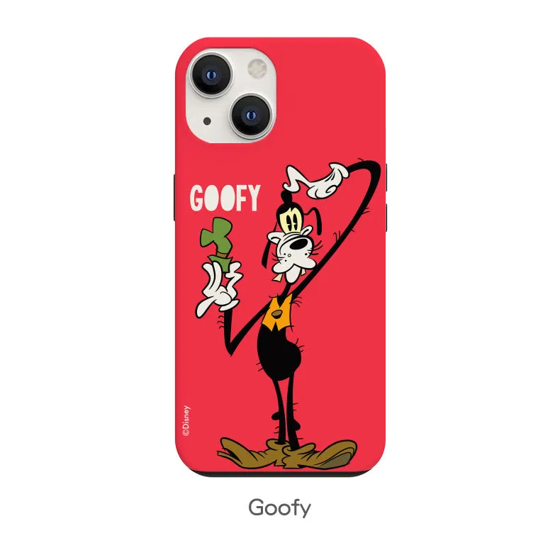 Disney Mickey & Friends Guard Up Shockproof TPU PC Dual Layer Combo Case Cover