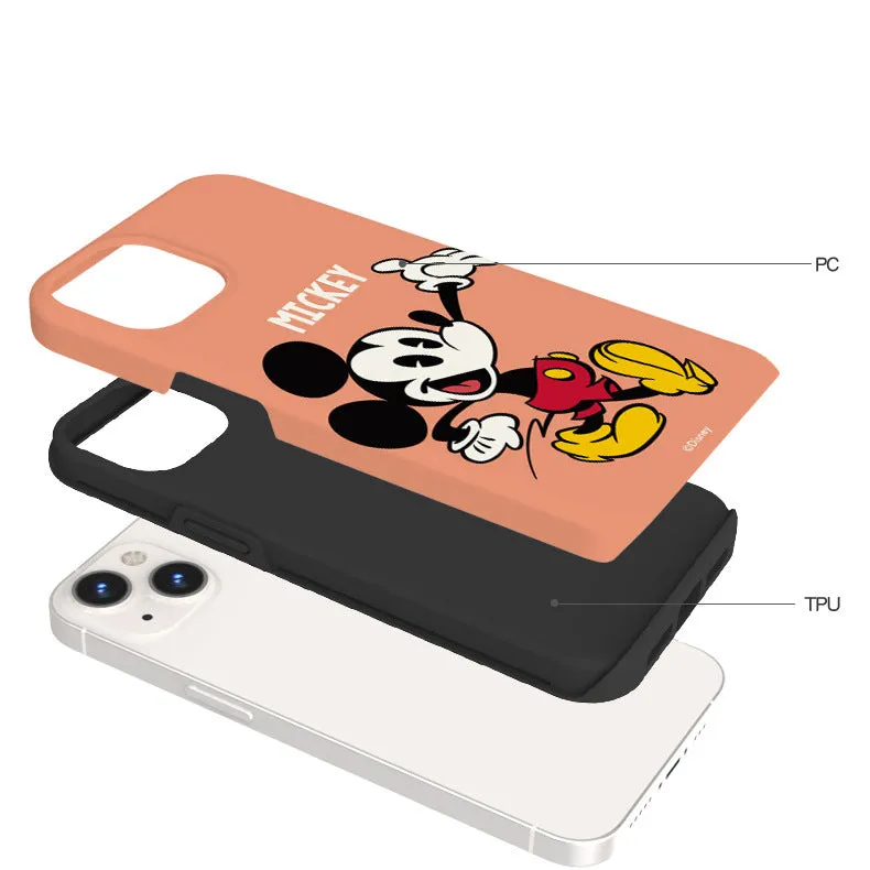 Disney Mickey & Friends Guard Up Shockproof TPU PC Dual Layer Combo Case Cover