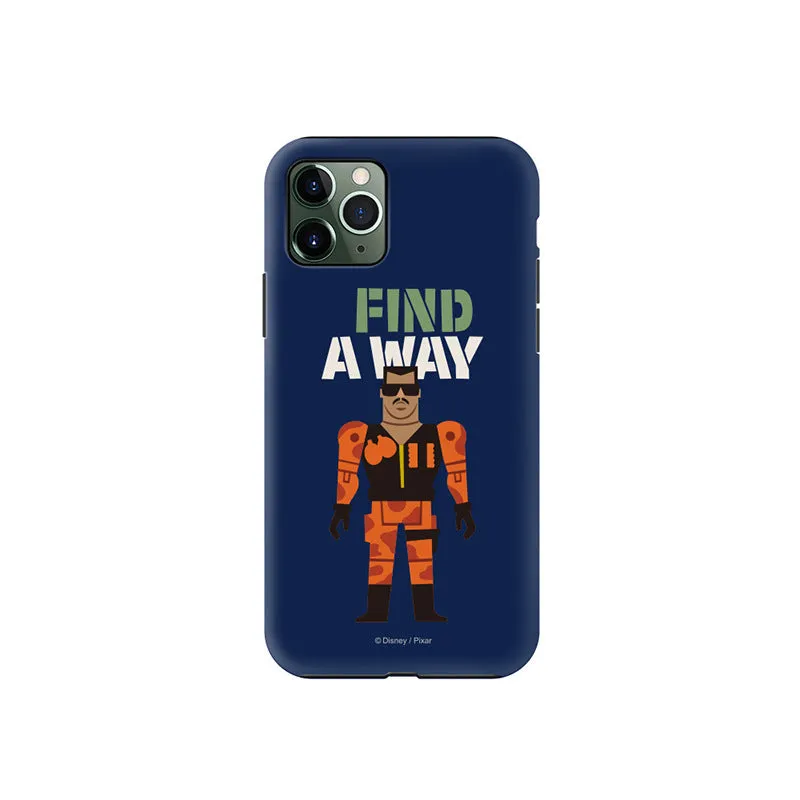 Disney Pixar Animation Dual Layer TPU PC Shockproof Guard Up Case Cover