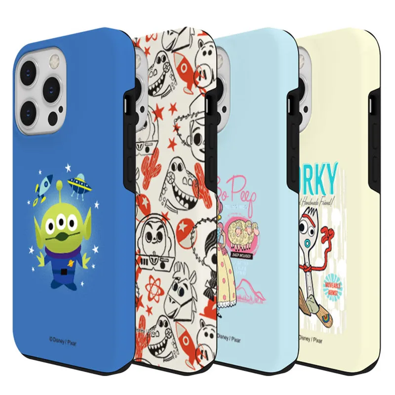 Disney Pixar Animation Dual Layer TPU PC Shockproof Guard Up Case Cover