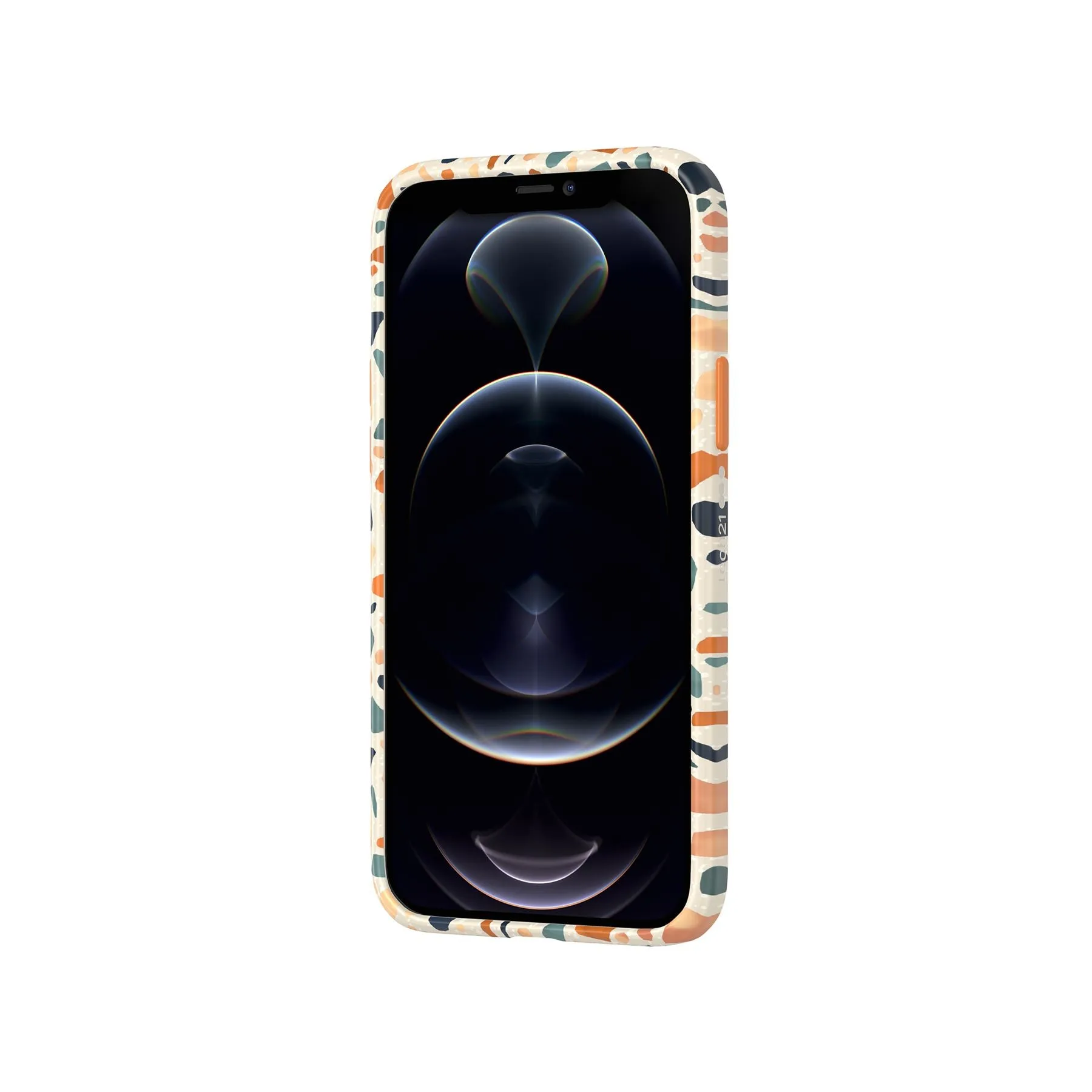 Eco Art - Apple iPhone 12/12 Pro Case - Terazzo Orange