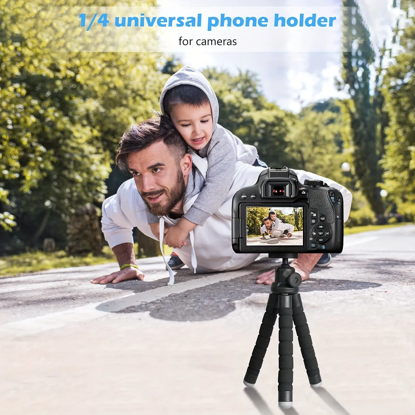 FlexiGrip Foldable Octopus Mobile Camera Holder for iPhones  More