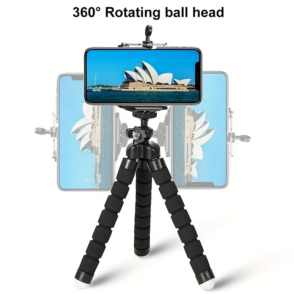 FlexiGrip Foldable Octopus Mobile Camera Holder for iPhones  More