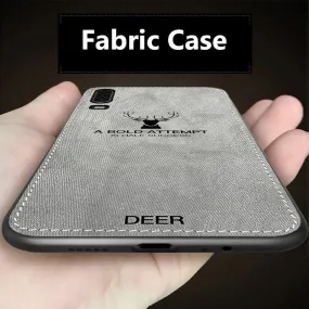 For Huawei P30 Pro Case Fabric Cloth Texture Soft Silicone Cover For Huawei P30 Lite Pro Phone Cases