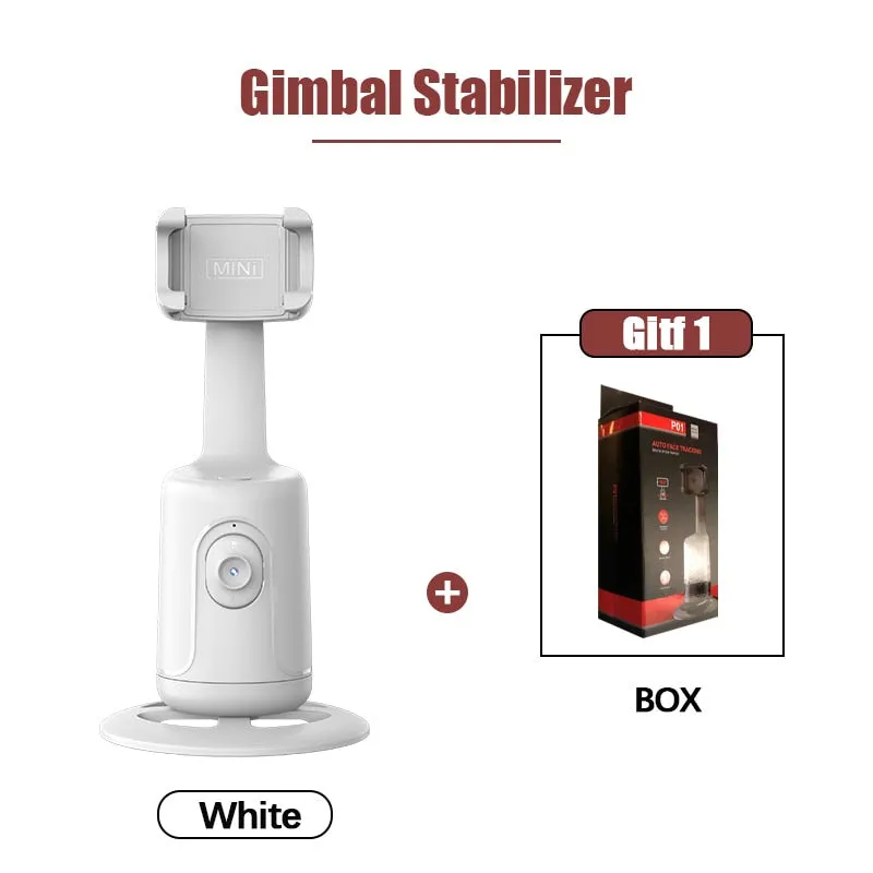 Gimbal Auto Face Tracking Stabilizer Phone Tripod