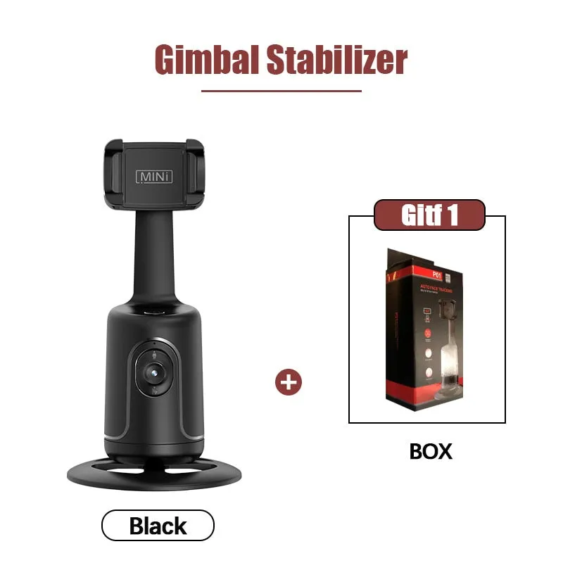 Gimbal Auto Face Tracking Stabilizer Phone Tripod