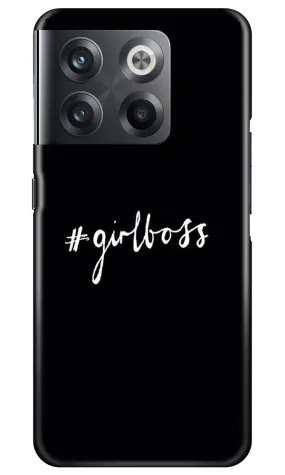 #GirlBoss Mobile Back Case for OnePlus 10T 5G (Design - 235)