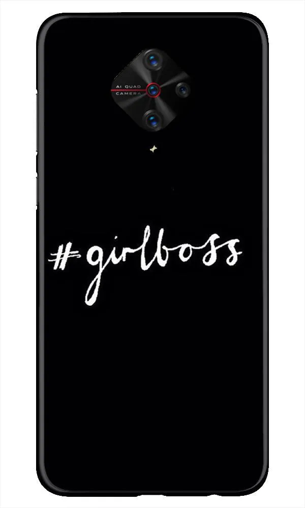 #GirlBoss Mobile Back Case for Vivo S1 Pro (Design - 266)