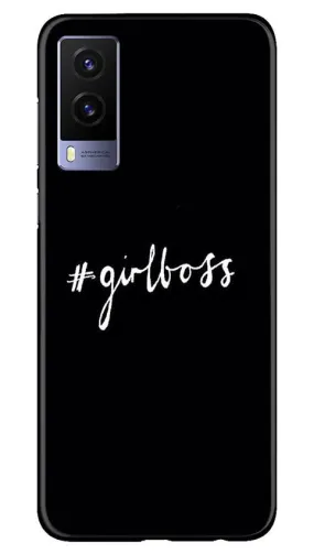 #GirlBoss Mobile Back Case for Vivo V21e 5G (Design - 266)