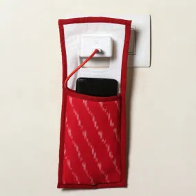 Handmade Cotton Fabric Mobile Charging Holder