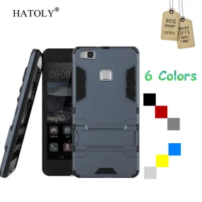 HATOLY Case Huawei P9 lite Cover Robot Armor Rubber Slim Hard Back Phone Case for Huawei P9 lite Cover For Huawei P9 lite 2016 (