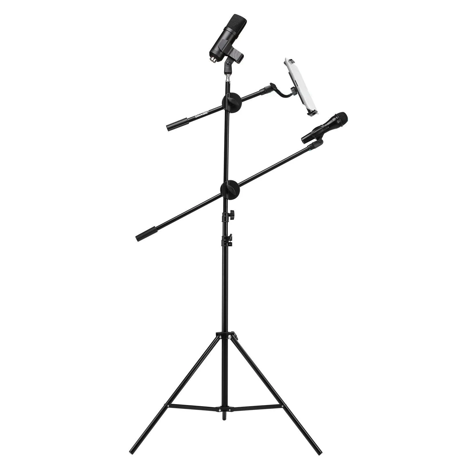 IMAGE Microphone Stand with Mic Clip Holder