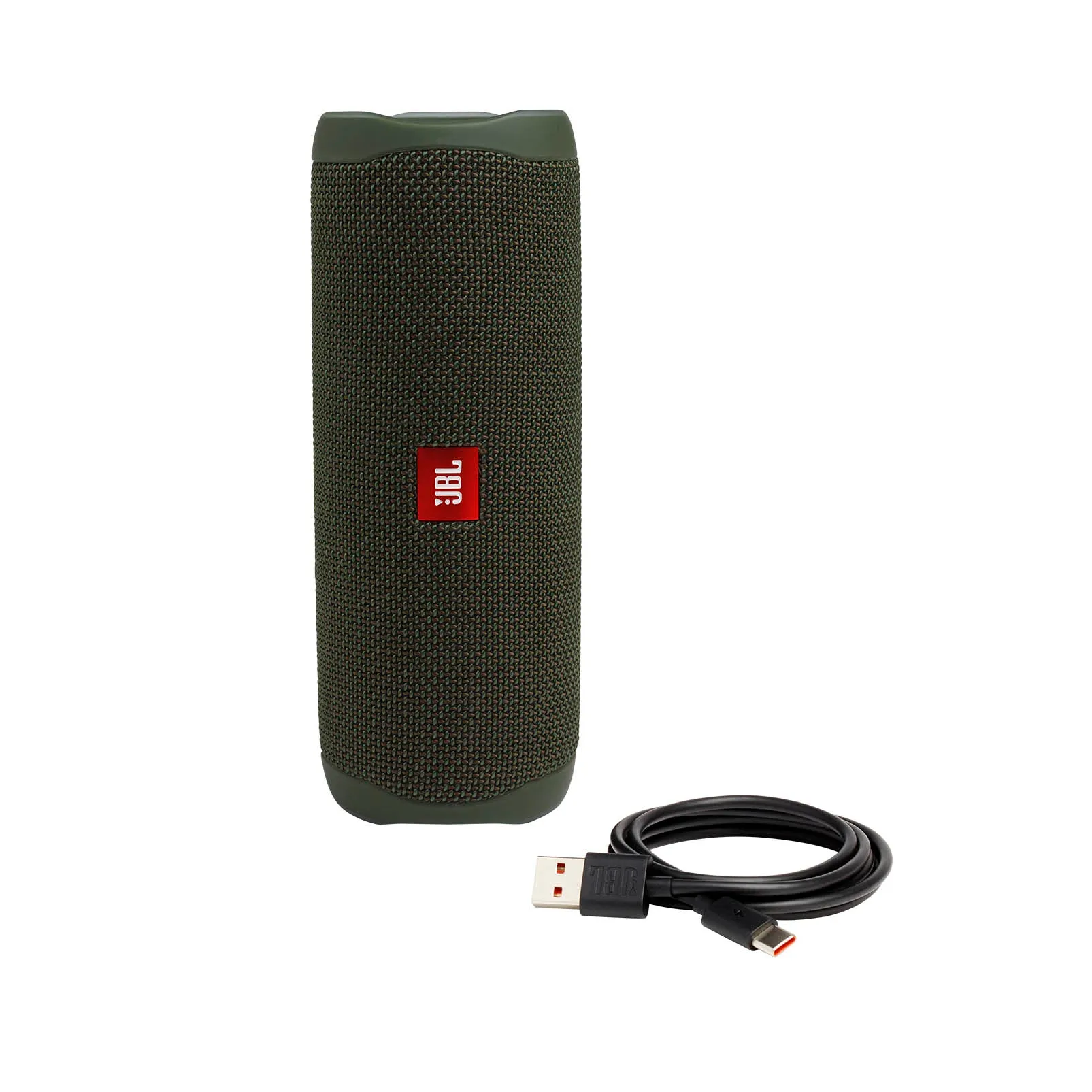 JBL Flip 5 Portable Waterproof Bluetooth Speaker - Green (Refurbished)