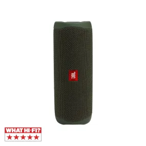 JBL Flip 5 Portable Waterproof Bluetooth Speaker - Green (Refurbished)