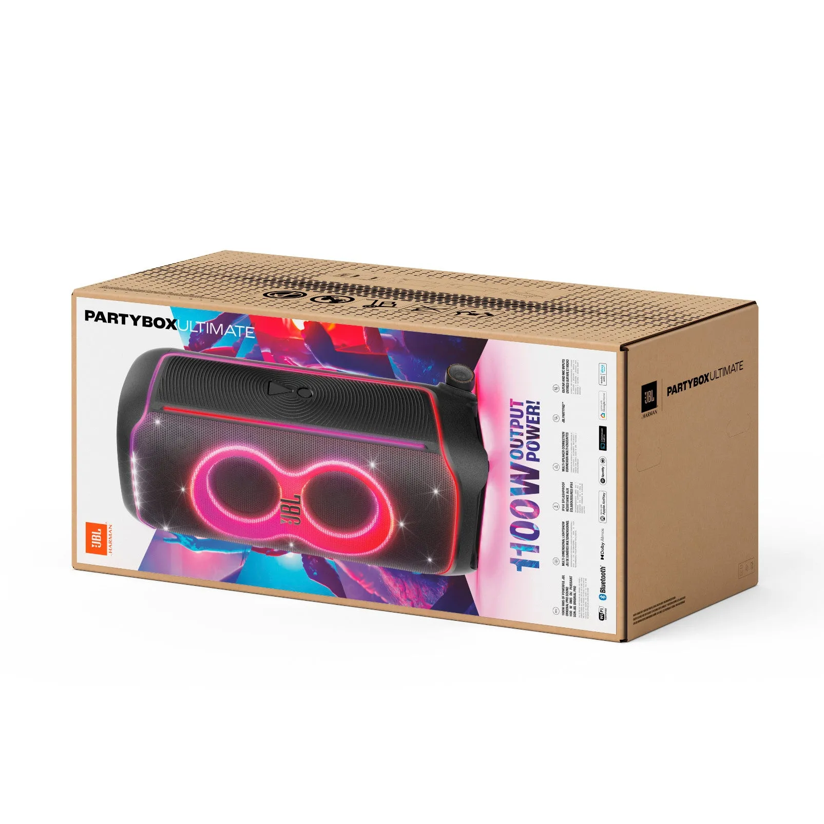 JBL Partybox Ultimate Portable Bluetooth Party Speaker - Black