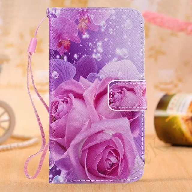 Leather Phone Case For Huawei P20 P10 P8 P9 Lite Mini P Smart Mate 20 10 Honor 10 8 9 Lite 6X Y5 2018 Y6 Pro Y7 Y9 8X 7A Cover