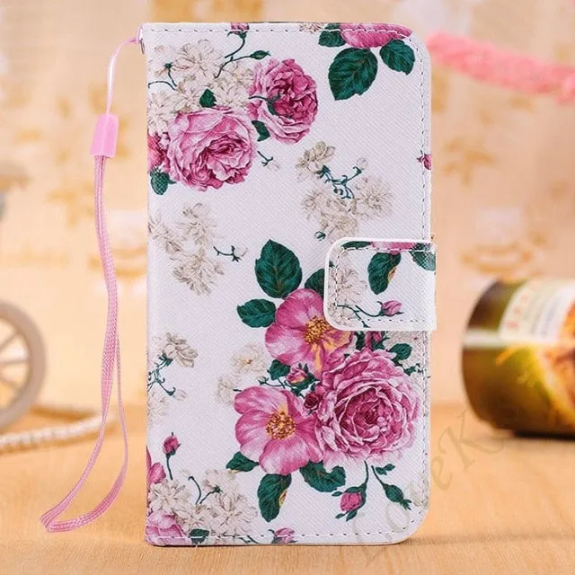 Leather Phone Case For Huawei P20 P10 P8 P9 Lite Mini P Smart Mate 20 10 Honor 10 8 9 Lite 6X Y5 2018 Y6 Pro Y7 Y9 8X 7A Cover