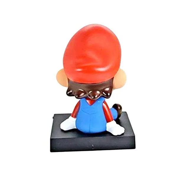 Mario Bobblehead with Mobile Holder | Super Mario Game | 13.5 cms|