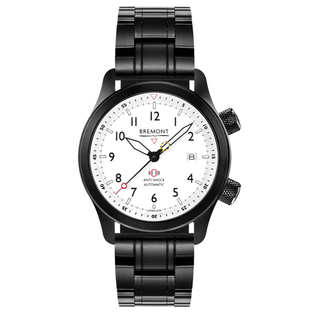 MBII Custom DLC, White Dial with Anthracite Barrel & Closed Case Back