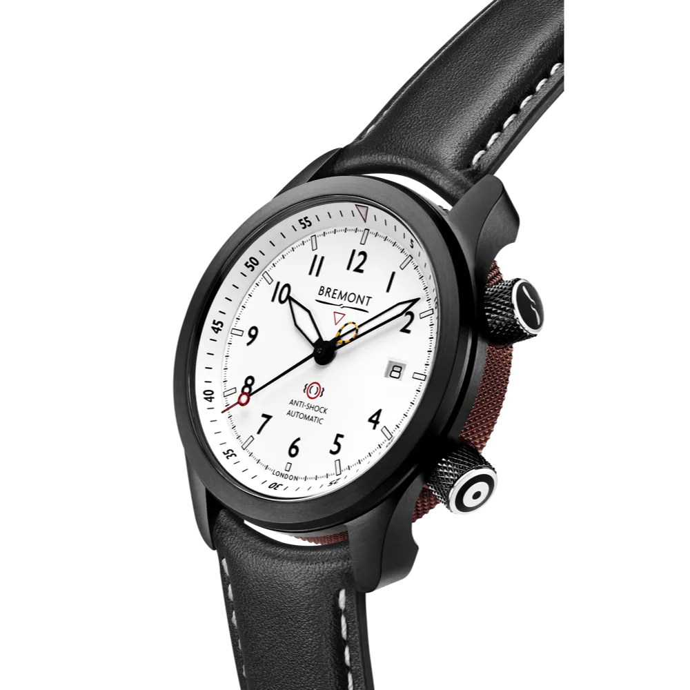 MBII Custom DLC, White Dial with Anthracite Barrel & Closed Case Back