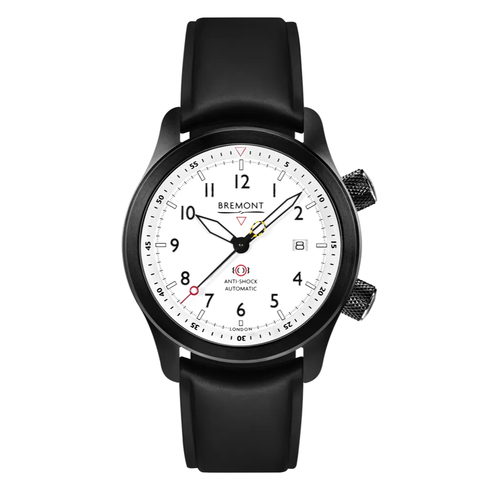 MBII Custom DLC, White Dial with Anthracite Barrel & Closed Case Back