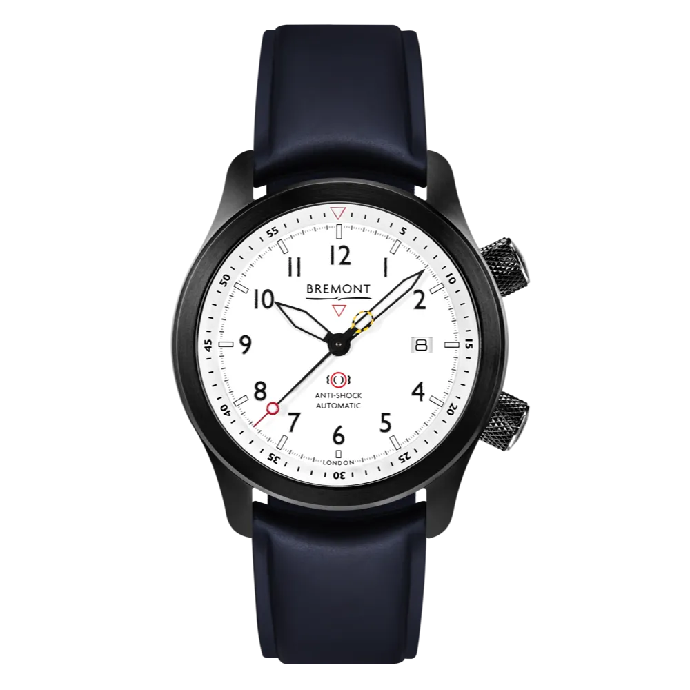 MBII Custom DLC, White Dial with Anthracite Barrel & Closed Case Back