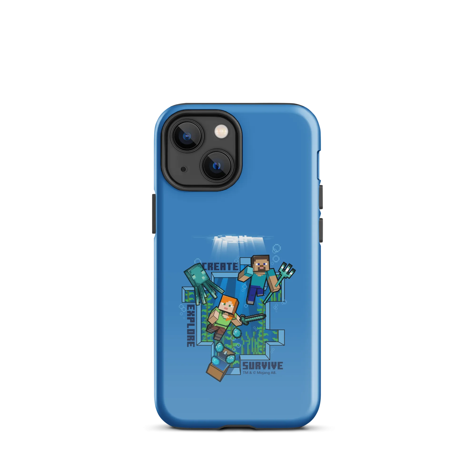 Minecraft Caves & Cliffs Create, Explore, Survive Tough Phone Case - iPhone