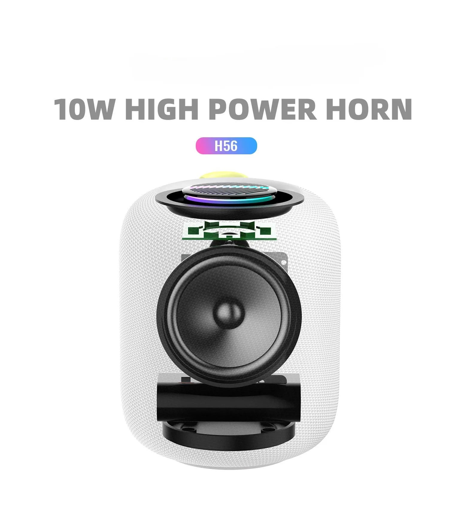 Mini Bassboost Bluetooth 10W Speaker