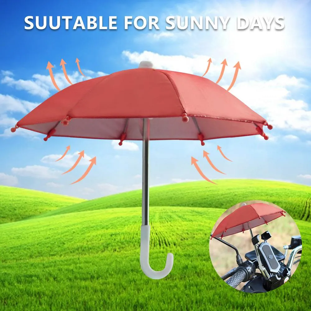 Mobile Phone Protector Mini Bike Umbrella