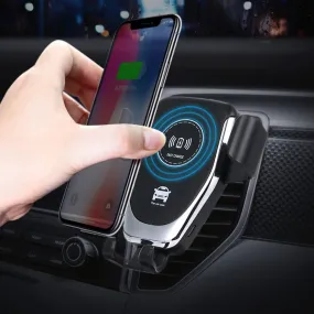 Ninja Dragon QI -X Universal Wireless Charger with Car Mount Holder