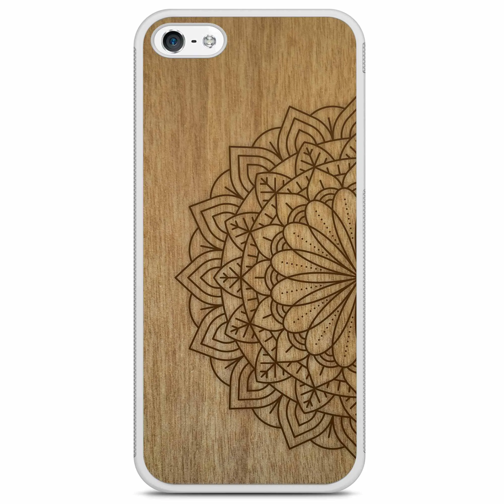 Organic Wood Phone Case - Mandala - Tanganica