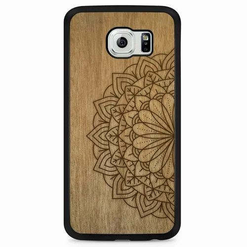 Organic Wood Phone Case - Mandala - Tanganica