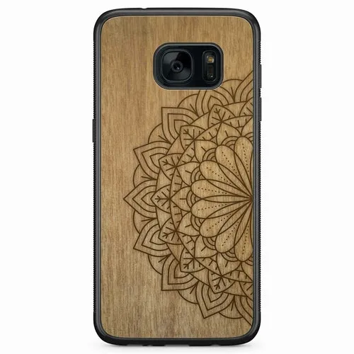 Organic Wood Phone Case - Mandala - Tanganica