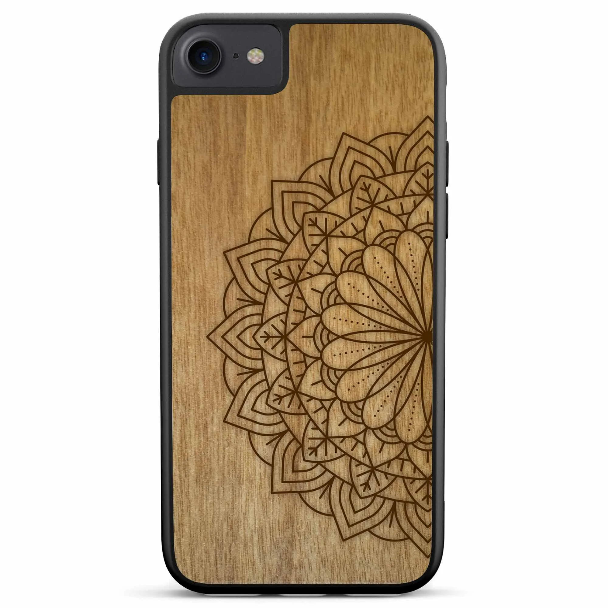 Organic Wood Phone Case - Mandala - Tanganica