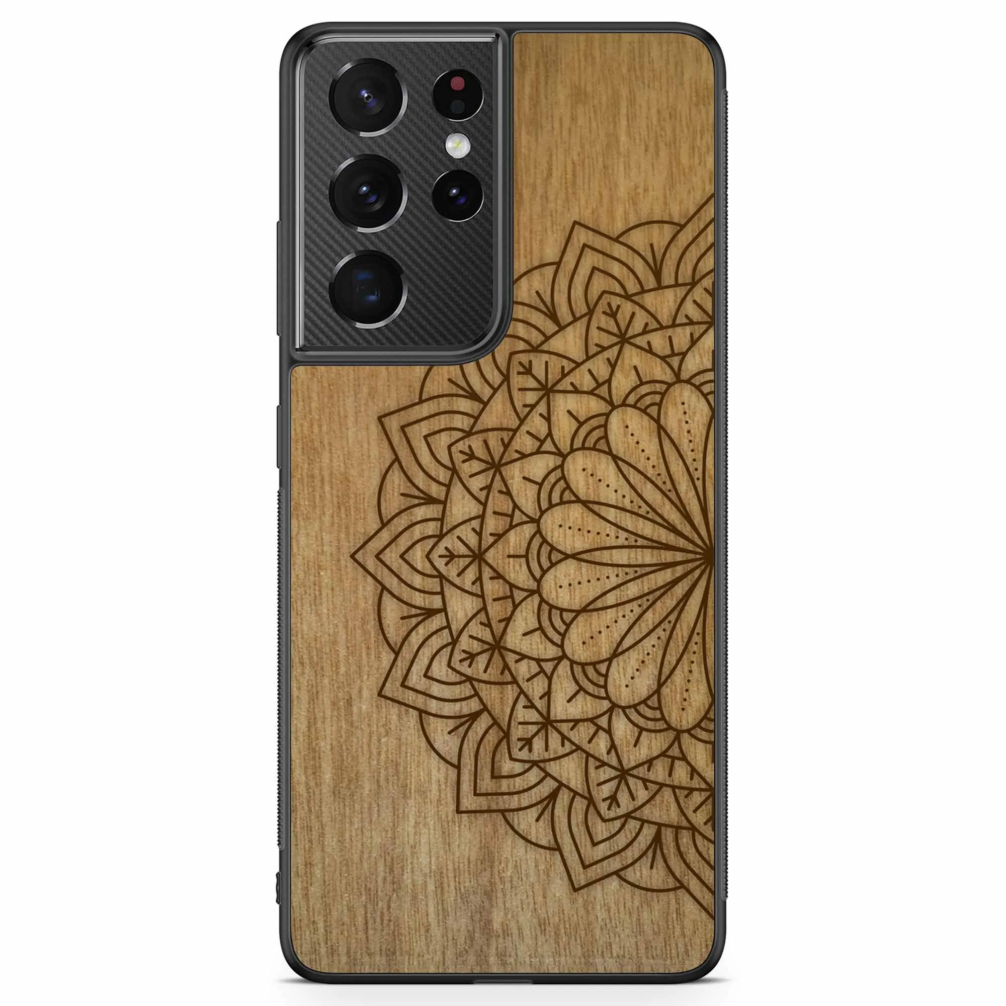 Organic Wood Phone Case - Mandala - Tanganica